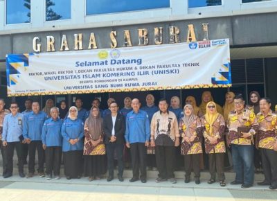 Kampus UNISKI Kayuagung Jalin Kerjasama Tri Darma Perguruan Tinggi dengan Kampus SABURAI Bandar Lampung
